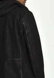 Maze Lederjacke Baton Schwarz