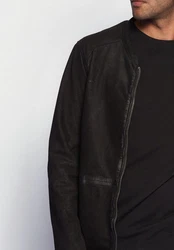Maze Lederjacke Dobson Schwarz/Braun