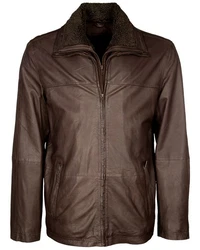 JCC Lederjacke MartinLN Dunkelbraun/Braun/Grau