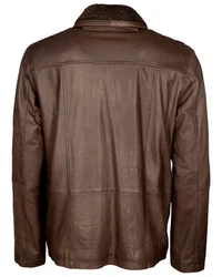 JCC Lederjacke MartinLN Dunkelbraun/Braun/Grau