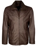 JCC Lederjacke MartinLN Dunkelbraun/Braun/Grau