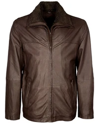 JCC Lederjacke MartinLN Dunkelbraun/Braun/Grau