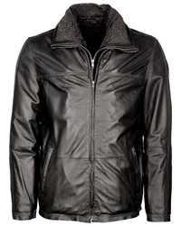 JCC Lederjacke MartinLN Grau/Dunkelgrau/Schwarz/Braun