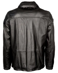 JCC Lederjacke MartinLN Grau/Dunkelgrau/Schwarz/Braun
