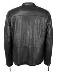 JCC Lederjacke Macadam Schwarz/Grau/Dunkelgrau
