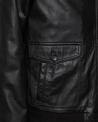 JCC Bikerjacke Samuel Schwarz/Dunkelgrün/Braun/Grau