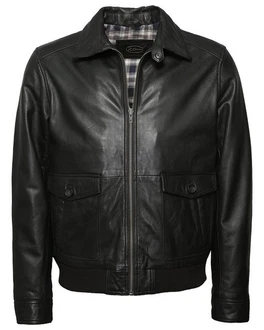 JCC Bikerjacke Samuel Schwarz/Dunkelgrün/Braun/Grau