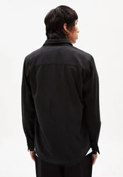 Armedangels Outdoorhemd SKJORTAA Schwarz/Grau