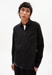 Armedangels Outdoorhemd SKJORTAA Schwarz/Grau