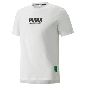 PUMA T-Shirt Puma X Minecraft Graphic puma white