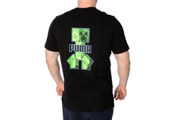 PUMA T-Shirt Puma X Minecraft Graphic puma black