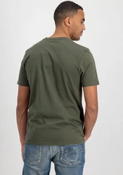 ALPHA INDUSTRIES T-Shirt Dunkelgrün