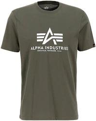ALPHA INDUSTRIES T-Shirt Dunkelgrün