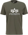 ALPHA INDUSTRIES T-Shirt Dunkelgrün