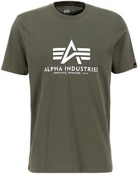 ALPHA INDUSTRIES T-Shirt Dunkelgrün