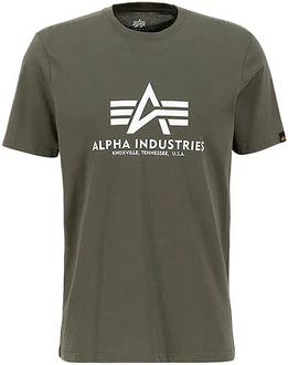 ALPHA INDUSTRIES T-Shirt Dunkelgrün