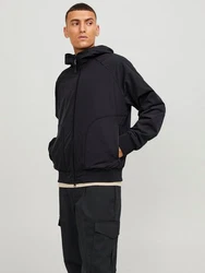 Jack & Jones Blouson JCOTRACK BOMBER JACKET Schwarz/Beige/Dunkelblau