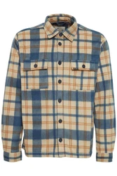 Blend Kurzjacke BLEND BHShacket Blau/Creme/Hellblau