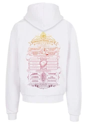 F4NT4STIC Rundhalspullover Weiß/Creme/Rot