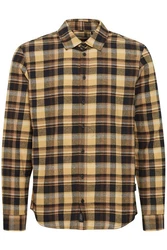Blend Langarmhemd BLEND BHShirt Gelb/Braun/Rot