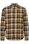Blend Langarmhemd BLEND BHShirt Gelb/Braun/Rot