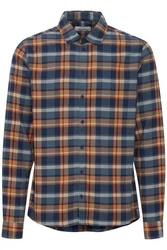 Blend Langarmhemd BLEND BHShirt Hellblau/Blau/Rot/Braun/Dunkelblau/Orange