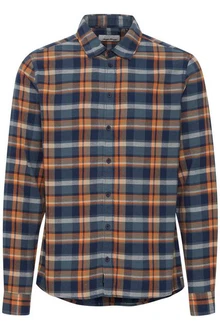 Blend Langarmhemd BLEND BHShirt Hellblau/Blau/Rot/Braun/Dunkelblau/Orange Blend Langarmhemd BLEND BHShirt Hellblau/Blau/Rot/Braun/Dunkelblau/Orange