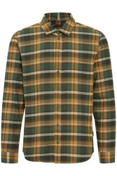 Blend Langarmhemd BLEND BHShirt Braun/Rot/Grün/Dunkelgrün