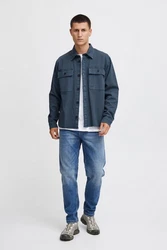 Blend Hemdjacke BHJacket Blau