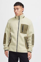 Blend Kapuzenfleecejacke BLEND BHLauke Khaki/Beige