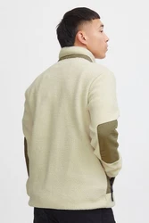Blend Kapuzenfleecejacke BLEND BHLauke Khaki/Beige