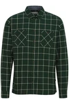 Blend Langarmhemd BLEND BHShirt Grün/Dunkelgrün