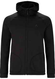 WHISTLER Fleecejacke Tracker mit Kapuze Schwarz/Braun/Orange