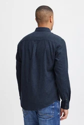 Blend Langarmhemd Burley Blau/Dunkelblau/Rot/Hellblau