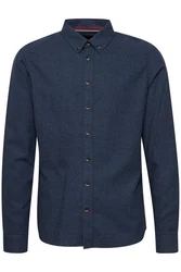 Blend Langarmhemd Burley Blau/Dunkelblau/Rot/Hellblau