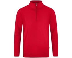 Jako Trainingspullover Ziptop Doubletex Rot/Dunkelrot