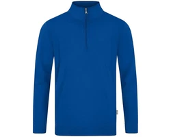 Jako Trainingspullover Ziptop Doubletex Blau/Dunkelblau