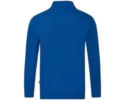 Jako Trainingspullover Ziptop Doubletex Blau/Dunkelblau