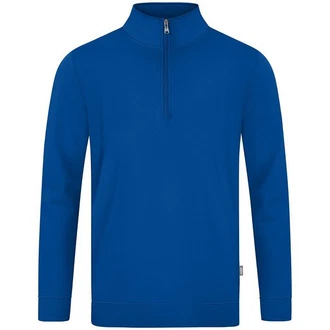 Jako Trainingspullover Ziptop Doubletex Blau/Dunkelblau