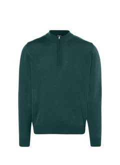MAERZ Muenchen Strickpullover Stehkragen Zip