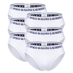 Polo Ralph Lauren Herren Slips LOW RISE BRF-6-PACK-BRIEF Lila/Weiß/Braun