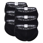 Polo Ralph Lauren Herren Slips LOW RISE BRF-6-PACK-BRIEF Schwarz