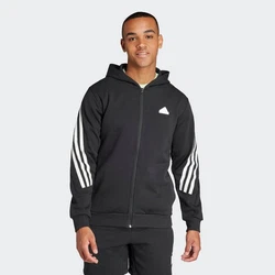 adidas Sportswear Kapuzensweatshirt FI 3S FZ schwarz / wei