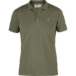Fjällräven M Övik Polo Shirt Herren Kurzarm-Polo Dunkelgrün/Grün/Khaki