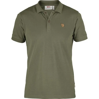 Fjällräven M Övik Polo Shirt Herren Kurzarm-Polo Dunkelgrün/Grün/Khaki Fjällräven M Övik Polo Shirt Herren Kurzarm-Polo Dunkelgrün/Grün/Khaki