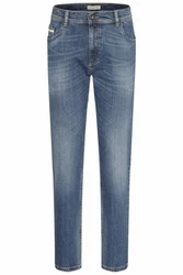bugatti Jeans 3919D-26612-364 5-Pocket Dunkelblau/Blau/Hellblau/Lila
