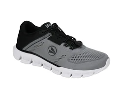 Jako Sneaker Hellgrau/Grau/Rot/Dunkelgrau