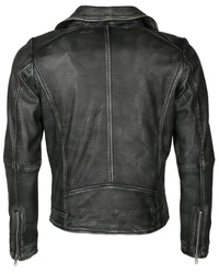 JCC Bikerjacke 8208 Creme/Schwarz/Grau/Dunkelgrau