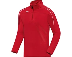 Jako Sweatshirt Classico Ziptop Rot/Dunkelrot