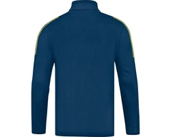Jako Sweatshirt Classico Ziptop nachtblau/citro